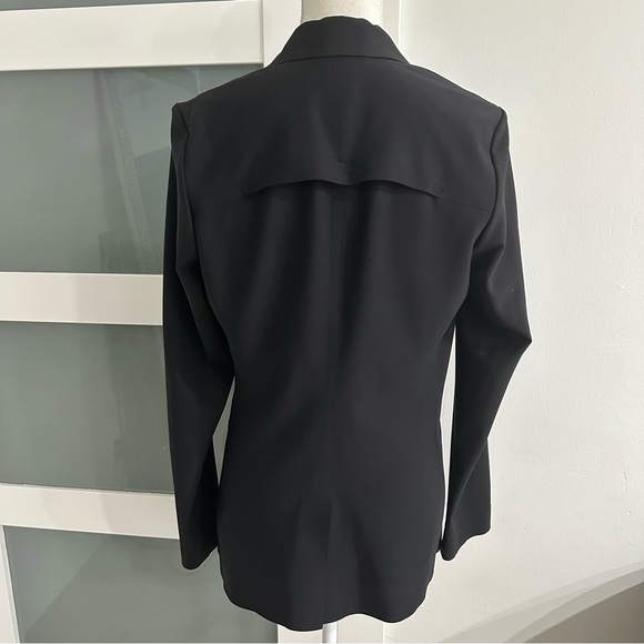 Athleta Interstellar Black Blazer SZ 10 Athleisure Casual Lightweight NWT - Picture 11 of 12